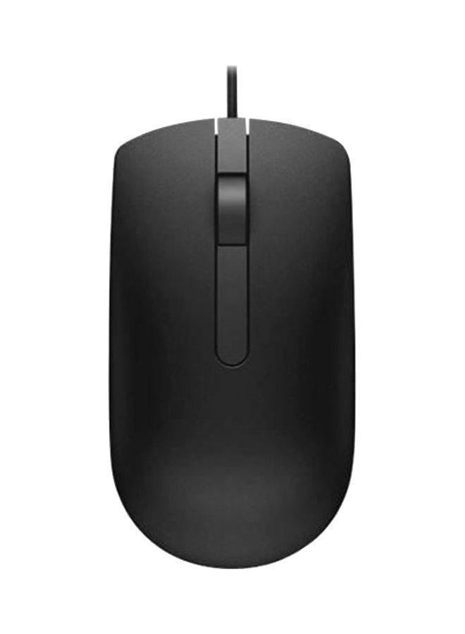 MS116 USB Optical Mouse Black - Image 1